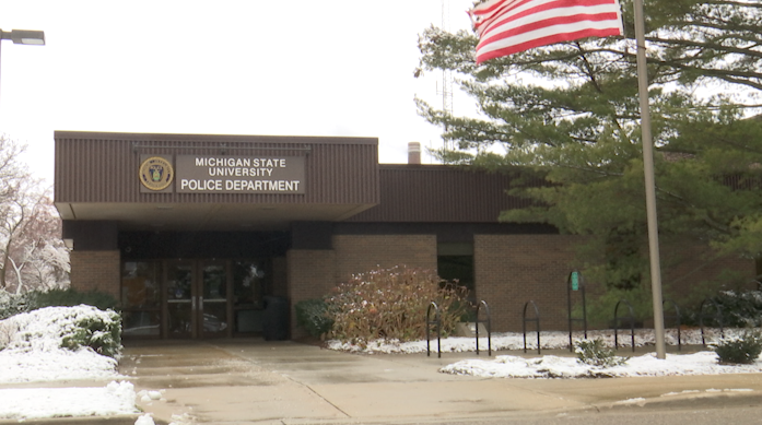 The MSU Department of Police and Public Safety Building. (WLNS)