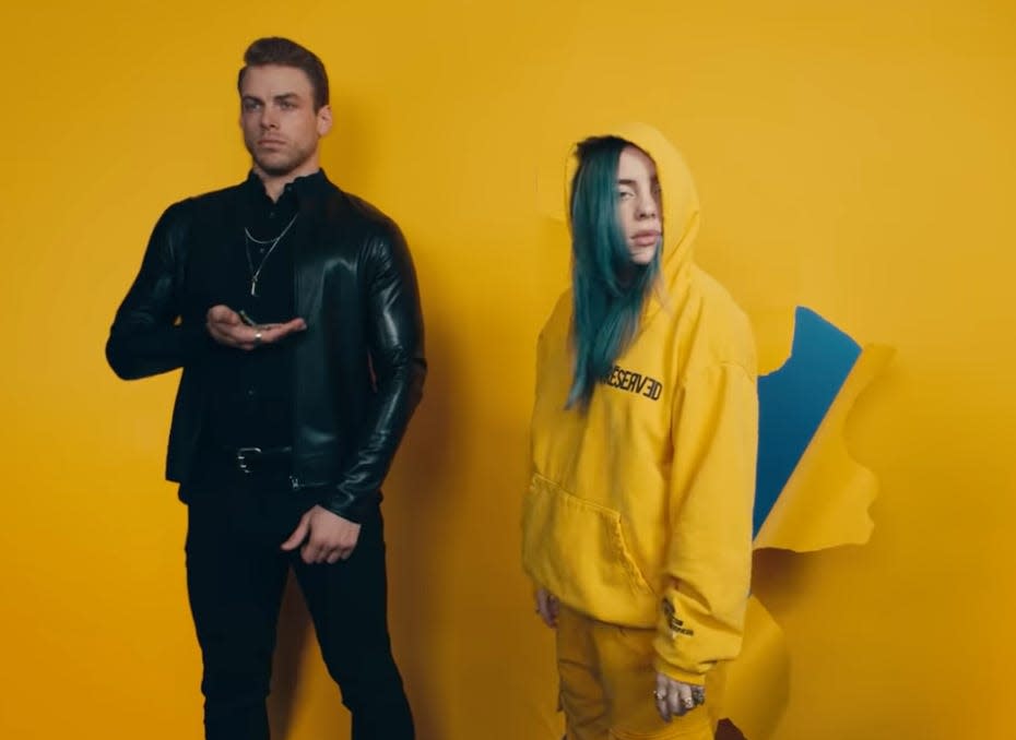 "Bad Guy" music video by Billie Eilish.