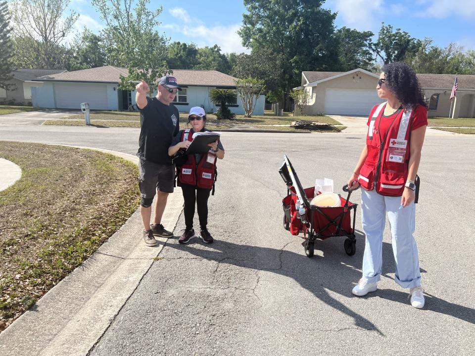 The Red Cross and the Ocoee Fire Department installed free smoke alarms and educated people about fire safety.