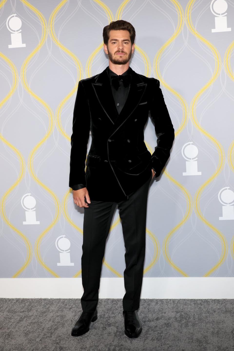 Andrew Garfield attends the 75th Annual Tony Awards at Radio City Music Hall (Getty Images)