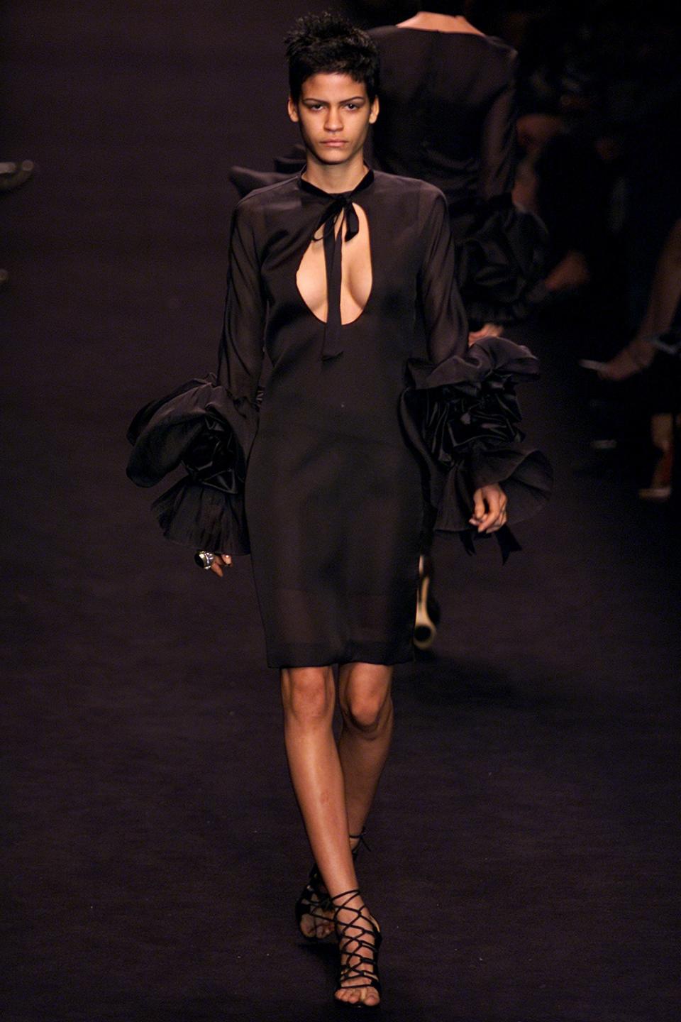 Saint Laurent, fall 2002 ready-to-wear