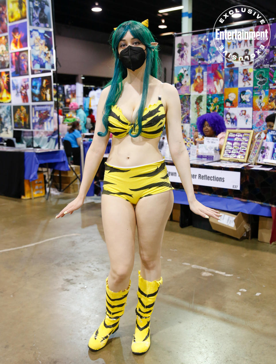 Lum from <em>Urusei Yatsura</em> cosplayer