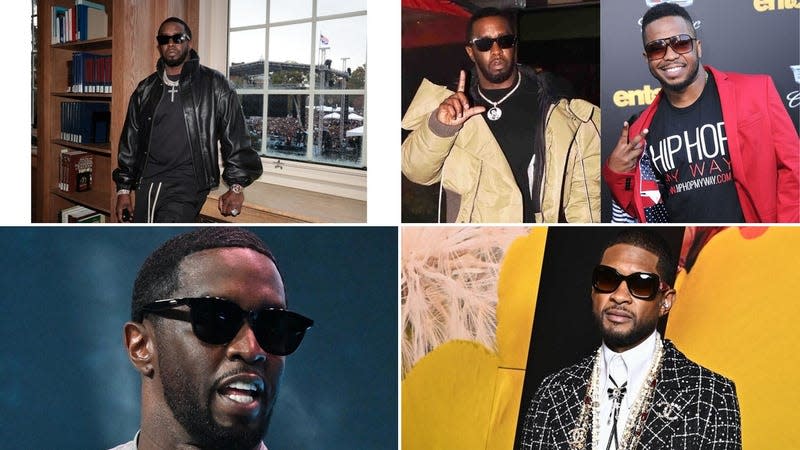 Graphic: Images: Shareif Ziyadat for Sean “Diddy” Combs, MEGA/GC Images // Barry King, Paras Griffin, Stephane Cardinale - Corbis/Corbis