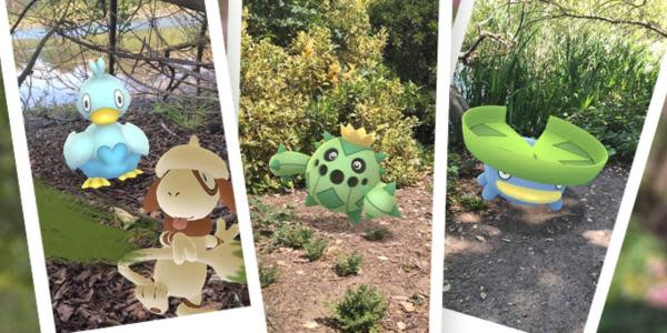 Nuevo evento de pokémon tipo planta en Pokémon GO