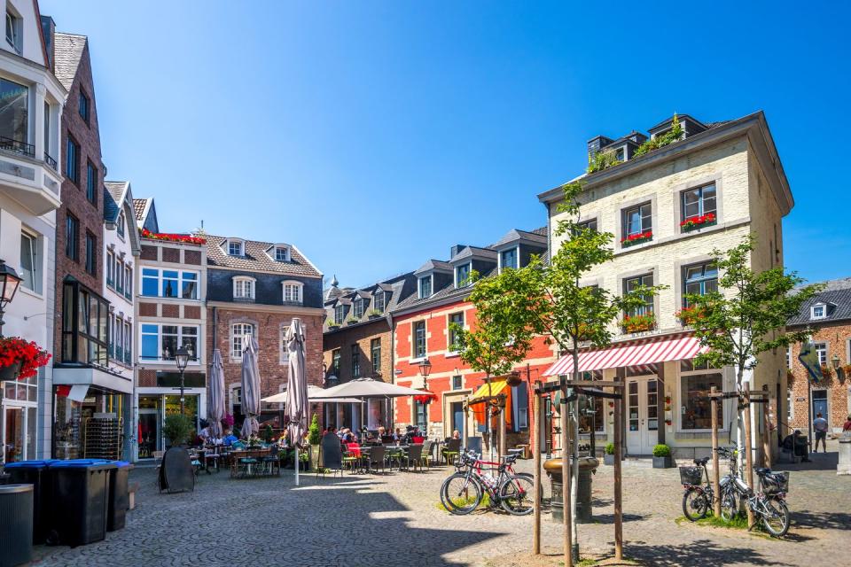 <p>Right in the heart of Western Germany, this lesser-known city has a famous cathedral, traditional German buildings and a must-visit market. If you're considering a move here, make sure to head to the region Reinland next door on the weekend — it has some of the best countryside views around. </p>