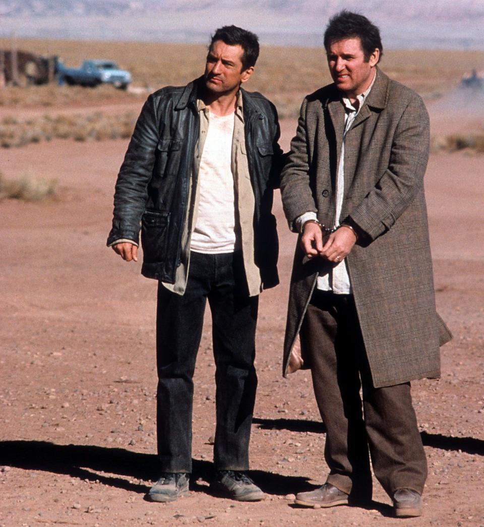 Grodin trecking across America with Robert de Niro in Midnight Run, 1988  - Universal/Getty Images