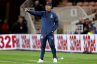 Tony Pulis’ Middlesbrough are out of the Carabao Cup (Richard Sellers/PA)