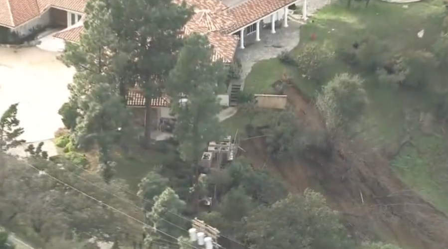 Residents off Mulholland battling washouts, mudslides