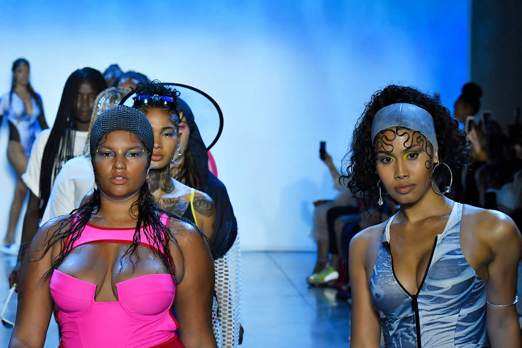 Models walk the Chromat show during New York Fashion Week on Sept. 7. (Photo: Getty Images)