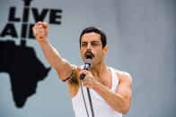 <p><strong>All-time Domestic Box Office Take:</strong> $216,668,042</p> <p>This biographical telling of the life of the legendary rock band Queen focuses on its unconventional leader, Freddie Mercury. The band's look and sound helped skyrocket its appeal in the 1970s, and this movie does a good job of explaining what happened behind the scenes and on stage. This was a standout role for star Rami Malek, who played Mercury in the movie and picked up an Oscar for his work. </p>