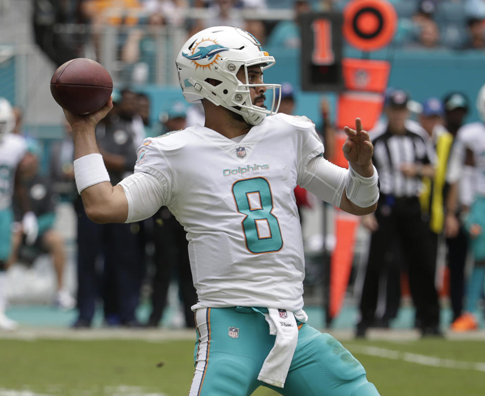 Matt Moore came on for the save in Week 7 (AP Photo/Lynne Sladky)