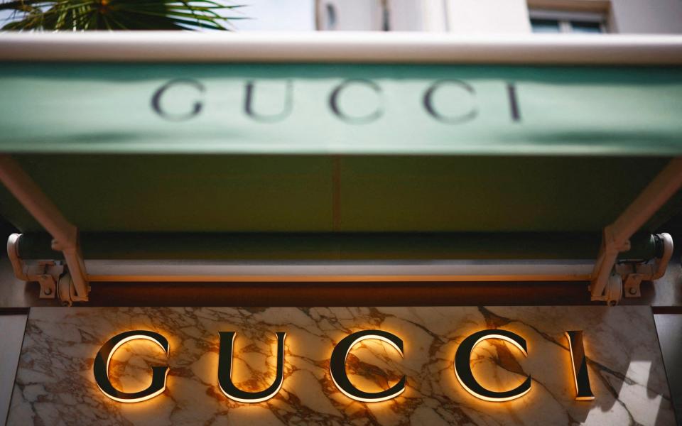 A Gucci store in Cannes, France