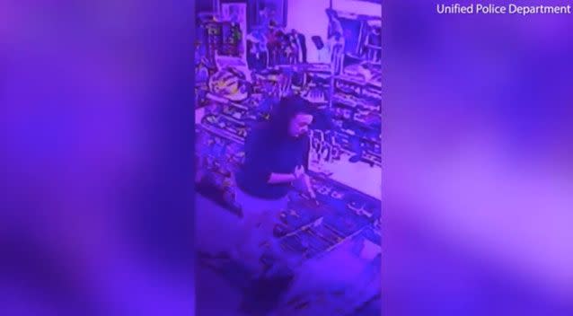 Police are searching for the woman, believed to be a regular customer. Photo: Unified Police Department