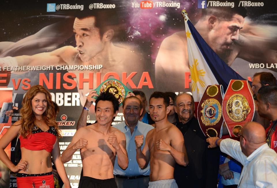 Nonito Donaire vs Toshioka Nishioka - Weigh In