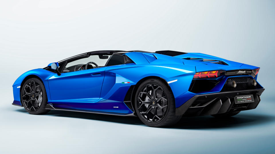 Only 250 examples of the Lamborghini Aventador LP 780-4 Ultimae Roadster will be built. - Credit: Photo by Diego Vigarani, courtesy of Automobili Lamborghini S.p.A.