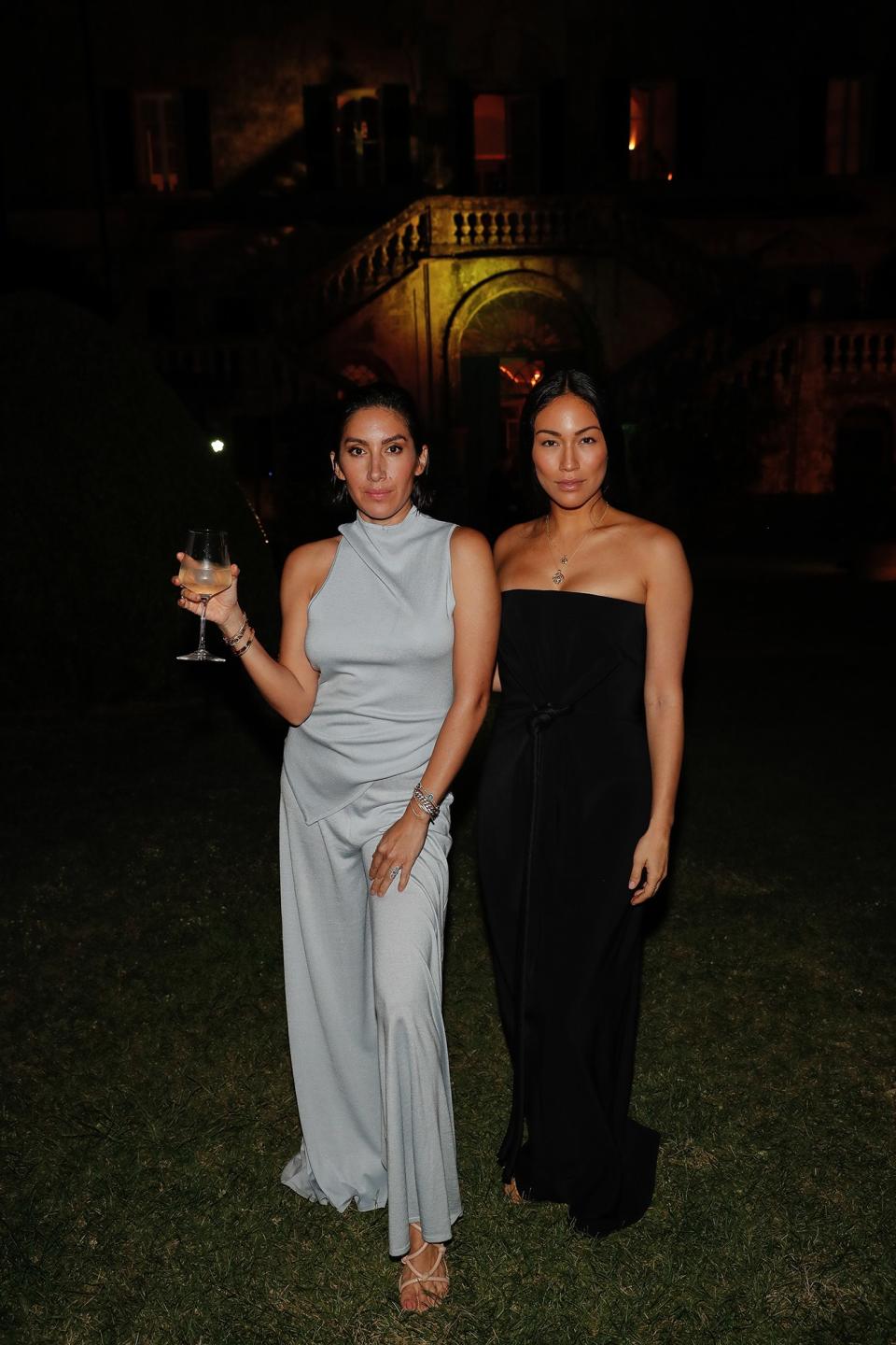 The designer welcomed friends for a lavish weekend in an idyllic Italian setting.