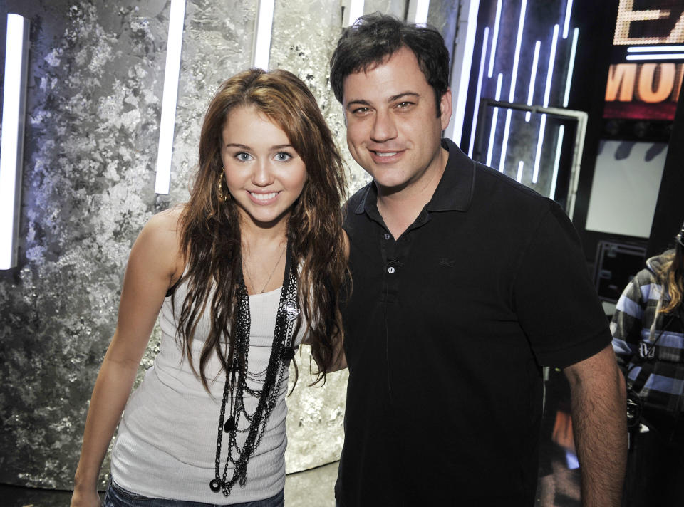 Miley and Jimmy were pictured together in 2008. He has been a big supporter of the singer. Source: Getty