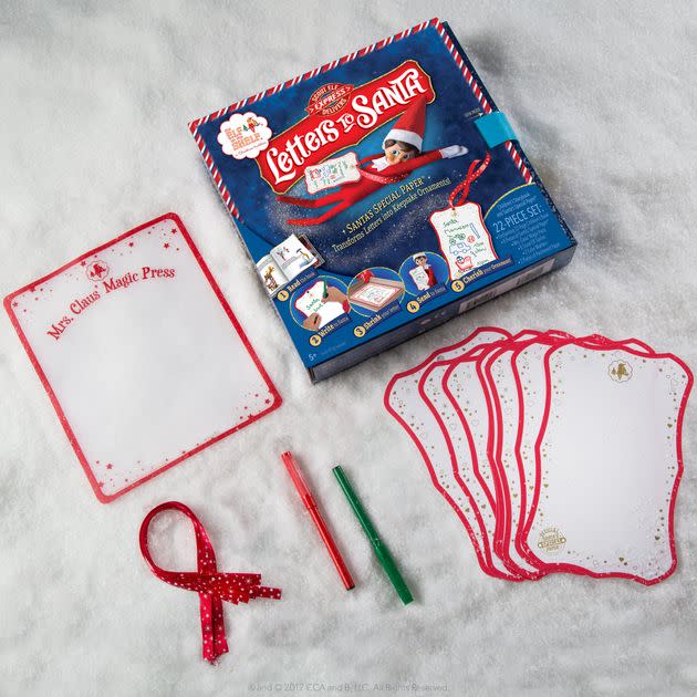 The company&#39;s newest product is called Letters to Santa.&#xa0; (Photo: Courtesy of The Elf on the Shelf&#xae;)