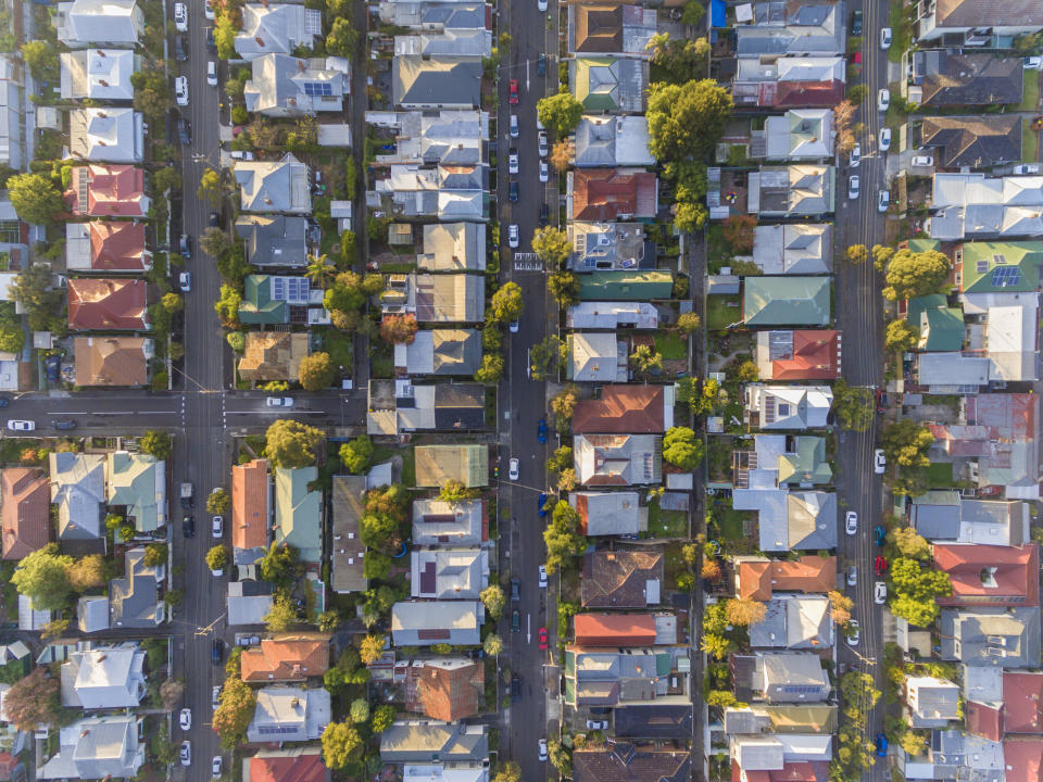 Aerial view of an Australian suburb. Source: Getty Images