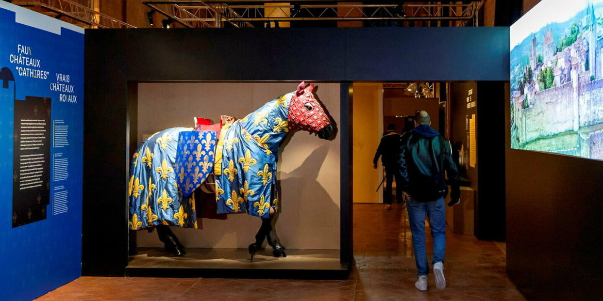 Près de 300 objets sont exposés dans cette exposition, qui raconte l’histoire de Toulouse et de l’Occitanie. - Credit:Lydie LECARPENTIER/REA