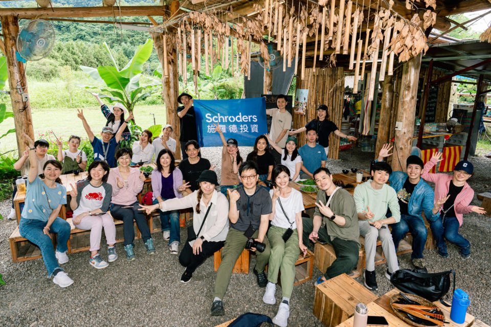 施羅德投信聚焦減塑減碳，舉辦永續生態旅遊。圖：施羅德投信提供