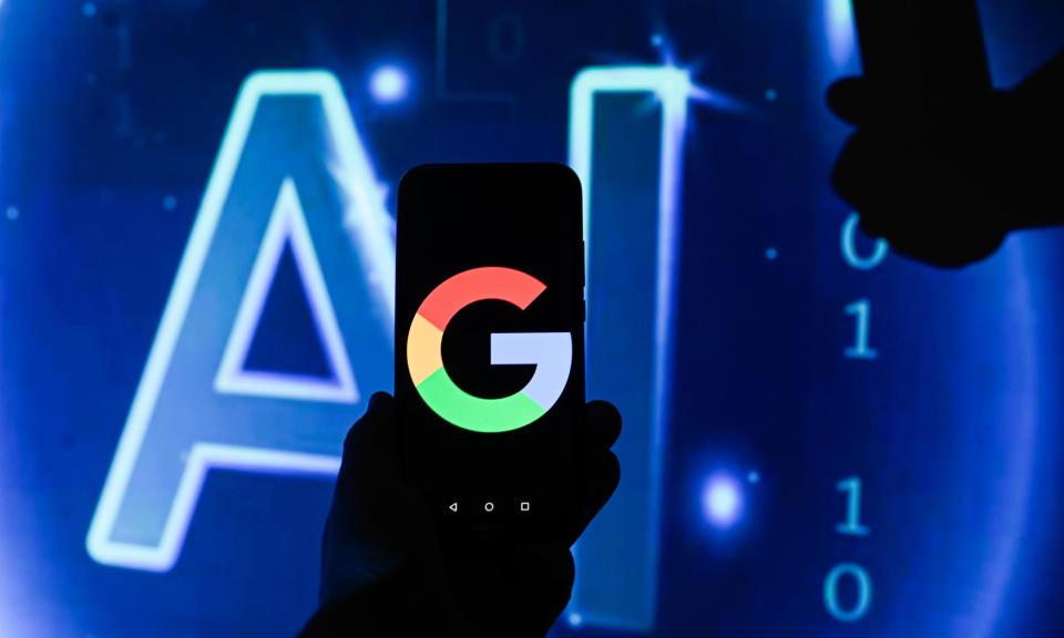 <span>Google’s AI overview search has reportedly returned strange results for some users. </span><span>Photograph: SOPA Images/LightRocket/Getty Images</span>