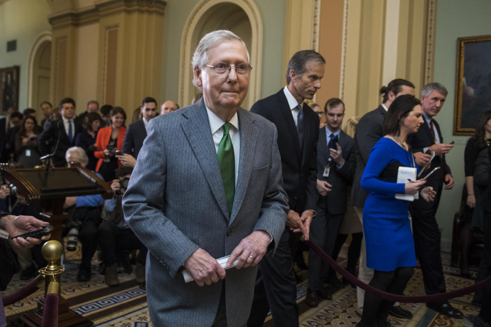 Senate Majority Leader Mitch McConnell