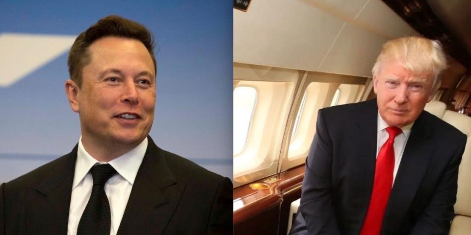 Elon Musk and Donald Trump