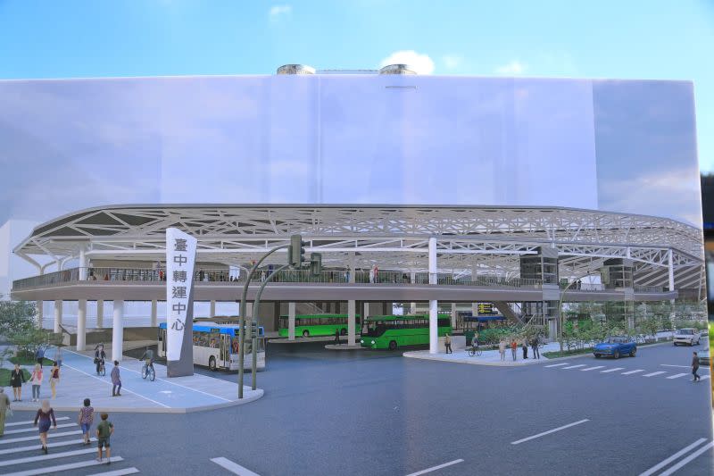 ▲大台中轉運中心開工，預計114年9月下旬完工(圖／市政府提供2022.6.24)