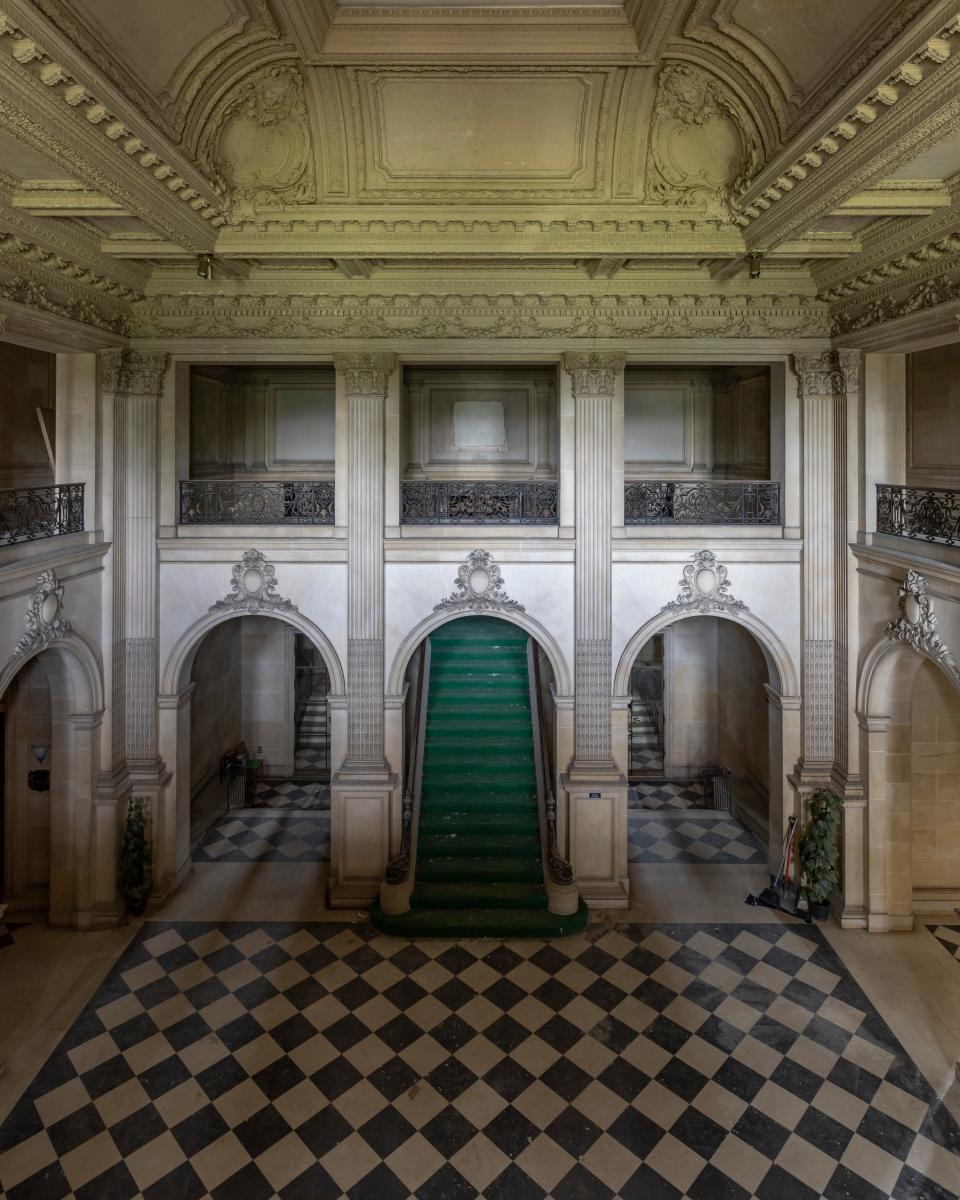 The Great Hall of Lynnewood Hall.