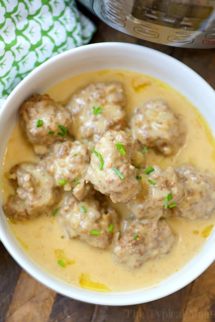 Homemade Instant Pot Swedish Meatballs