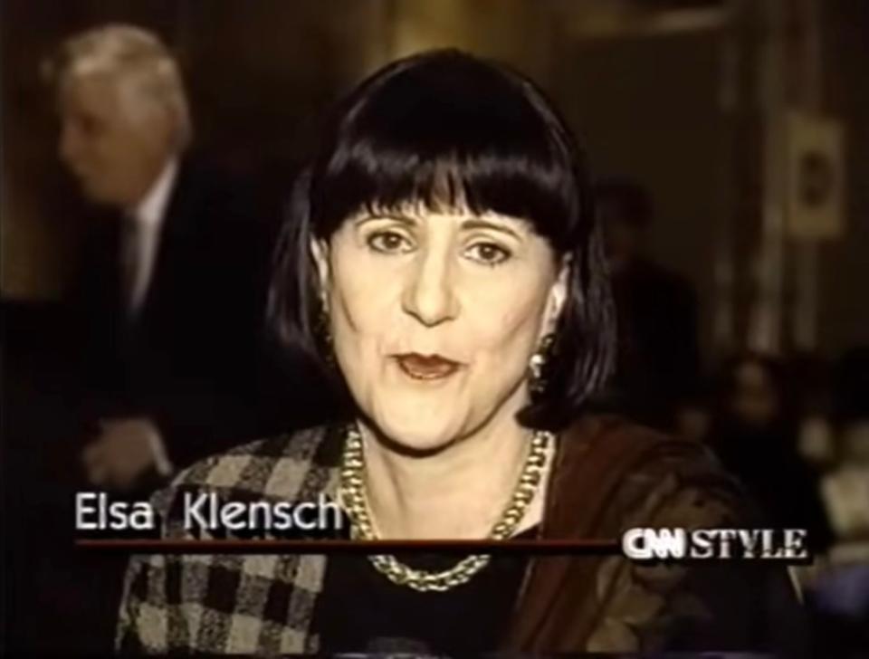 “Style with Elsa Klensch” debuted in 1980 on CNN, the same day it went on the air as the world’s first 24-hour news cable channel. At its peak, the weekly program reached 200 million viewers internationally. CNN Style