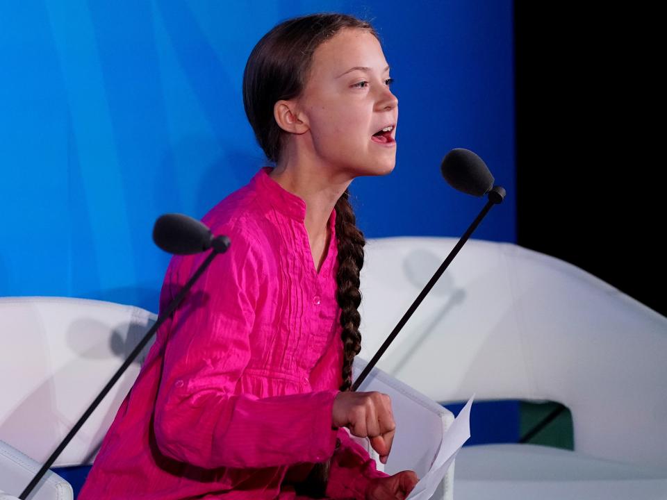 greta thunberg un climate summit