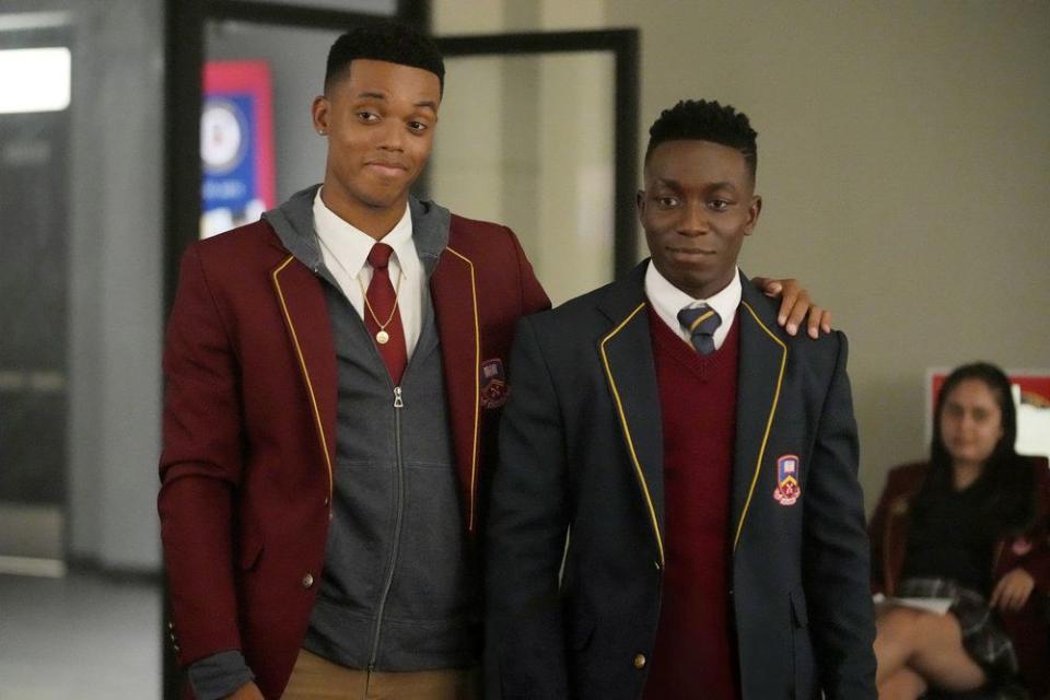 jabari banks , olly sholotan , belair, season 2