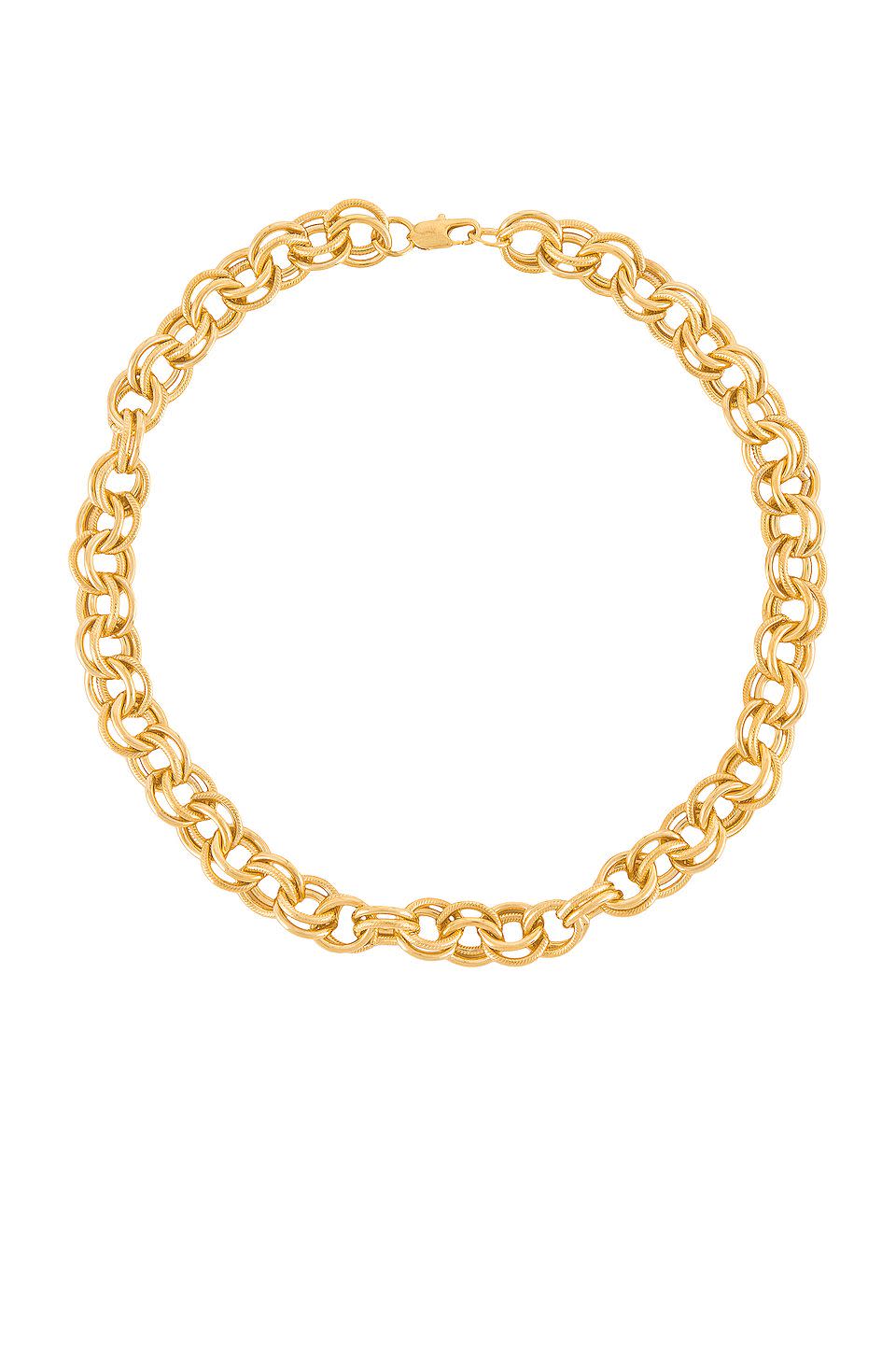 3) Parker Double Cable Chain Necklace