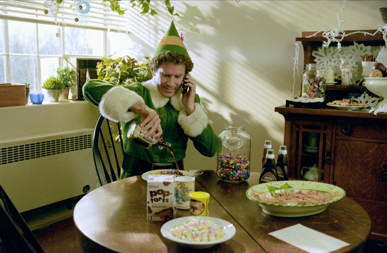 Will Ferrell as Buddy in Elf. (Alamy)