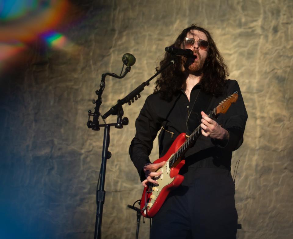 Hozier performs on Oct. 15 at Austin City Limits Music Festival.