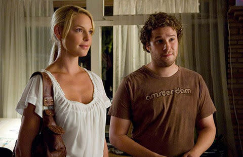 katherine heigl and seth rogan in 'knocked up'
