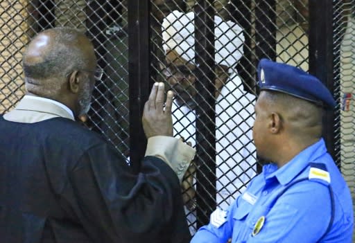 Bashir, in prison since his overthrow, was sentenced on Saturday to two years' detention in a correctional centre for the elderly for corruption