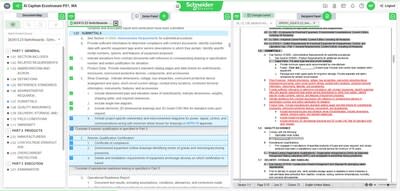 SpecLive Collaborate platform provides real time collaboration with Schneider Electric Experts and access to up-to-date specification content to increase accuracy and manage version control.