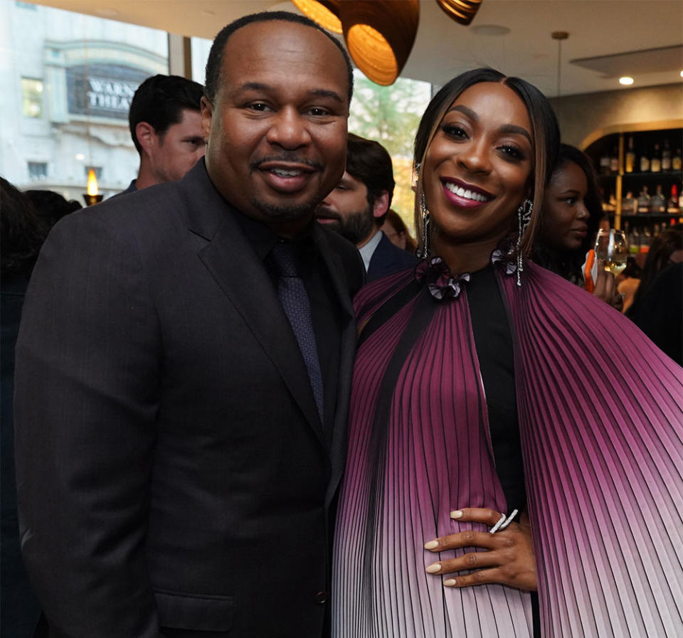 Roy Wood Jr. and Ego Nwodim attend CAA Kickoff Party for The White House Correspondents&#39; Dinner Weekend at The Henri on April 28, 2023 in Washington, DC.