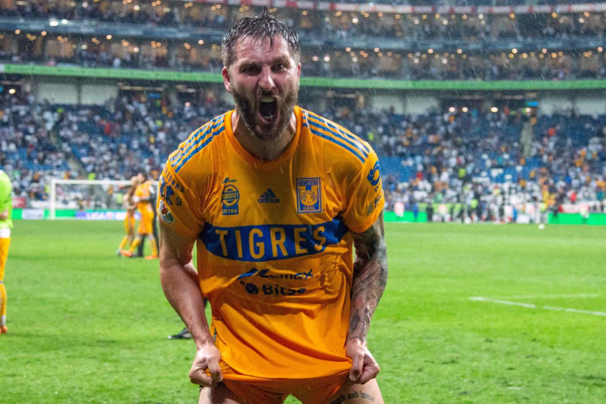 Gignac disputará su sexta final con Tigres (Foto de: Julio Cesar AGUILAR / AFP) (Foto de: JULIO CESAR AGUILAR/AFP via Getty Images)