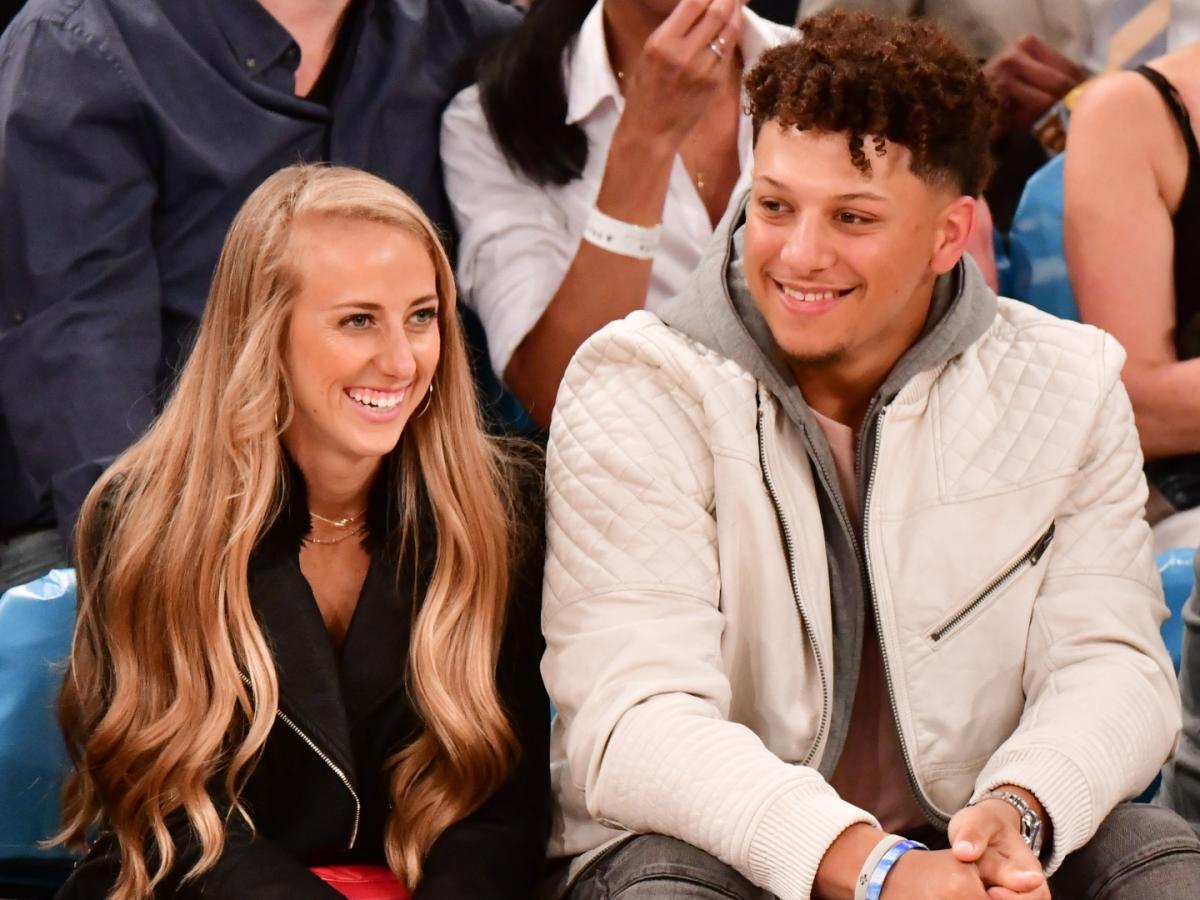 Patrick Mahomes Says He Wants Bronze and Sterling to 'See How Hard