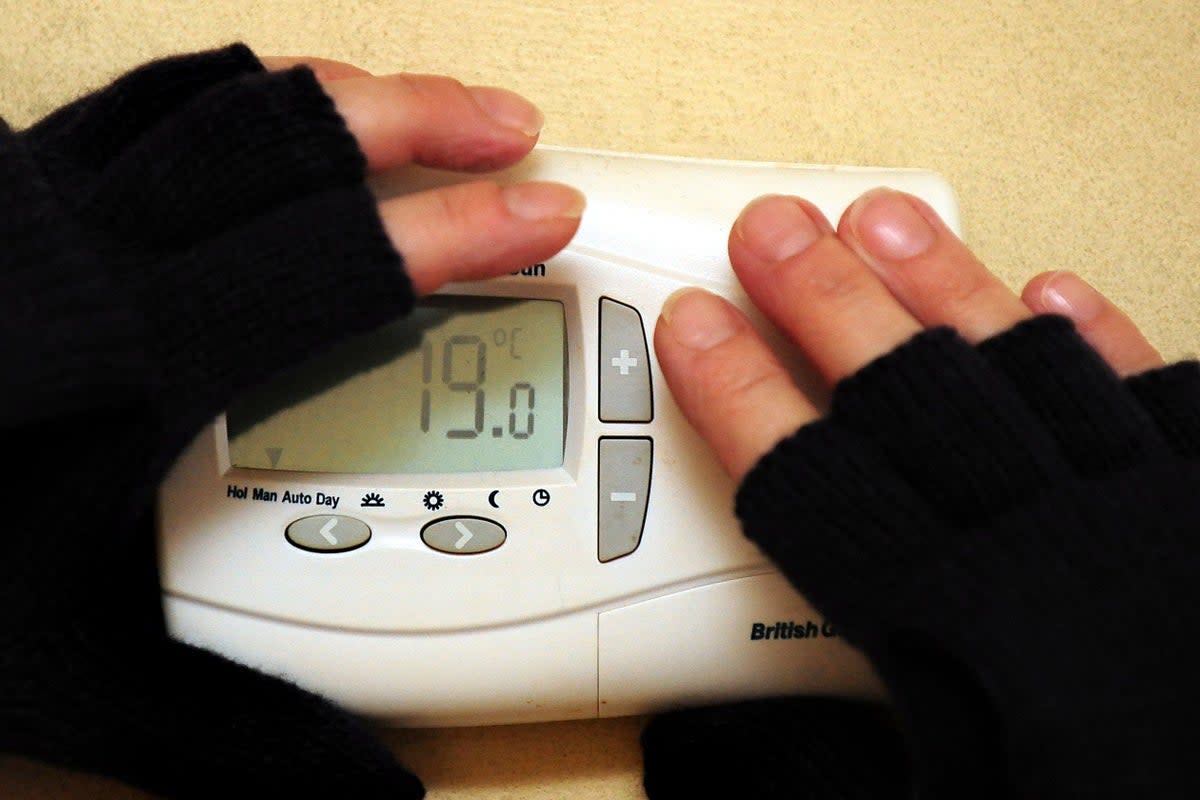 Nearly one in five households will try to hold off heating their homes until at least December, according to Nationwide Building Society (Rui Vieira/PA) (PA Archive)