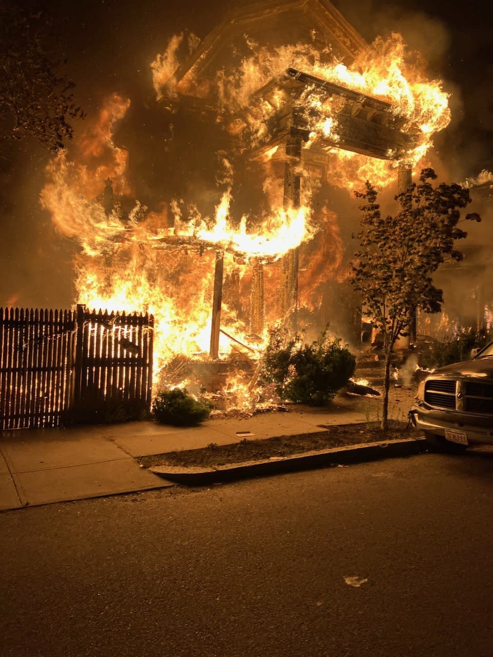 Fire seriously damages two homes in Brockton