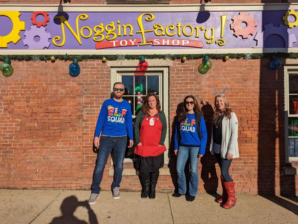 Service Credit Union purchased toys from local toy stores like the Noggin Factory in Dover to donate to Toys for  Tots this year as part of Project Elf.