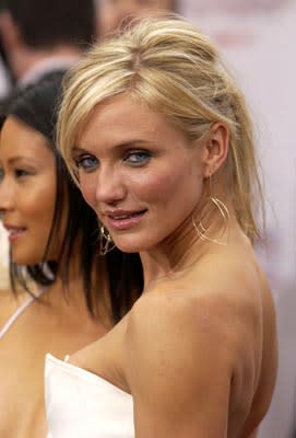 Cameron Diaz at the LA premiere of Columbia's Charlie's Angels: Full Throttle