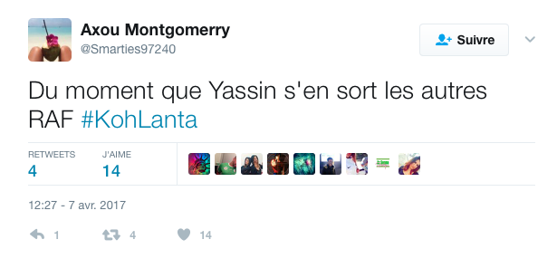 Yassin, le chouchou des twittos