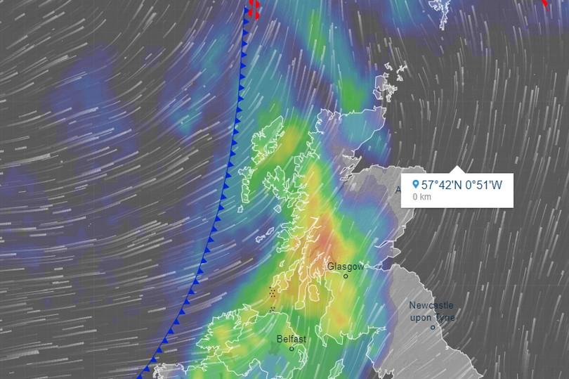 Weather map