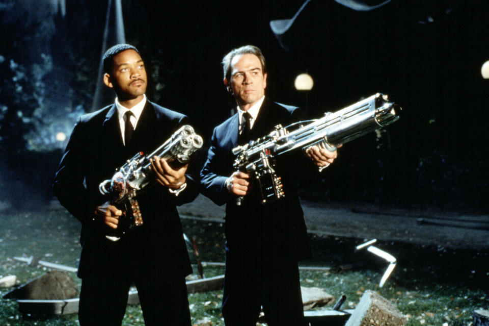 MEN IN BLACK, Will Smith, Tommy Lee Jones, 1997